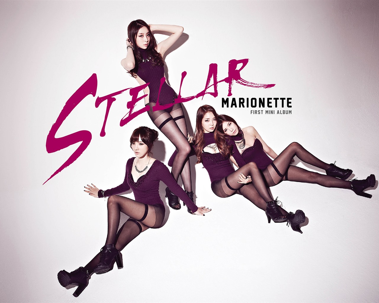 Stellar 스텔라 한국 음악 소녀 그룹 HD 월페이퍼 #12 - 1280x1024