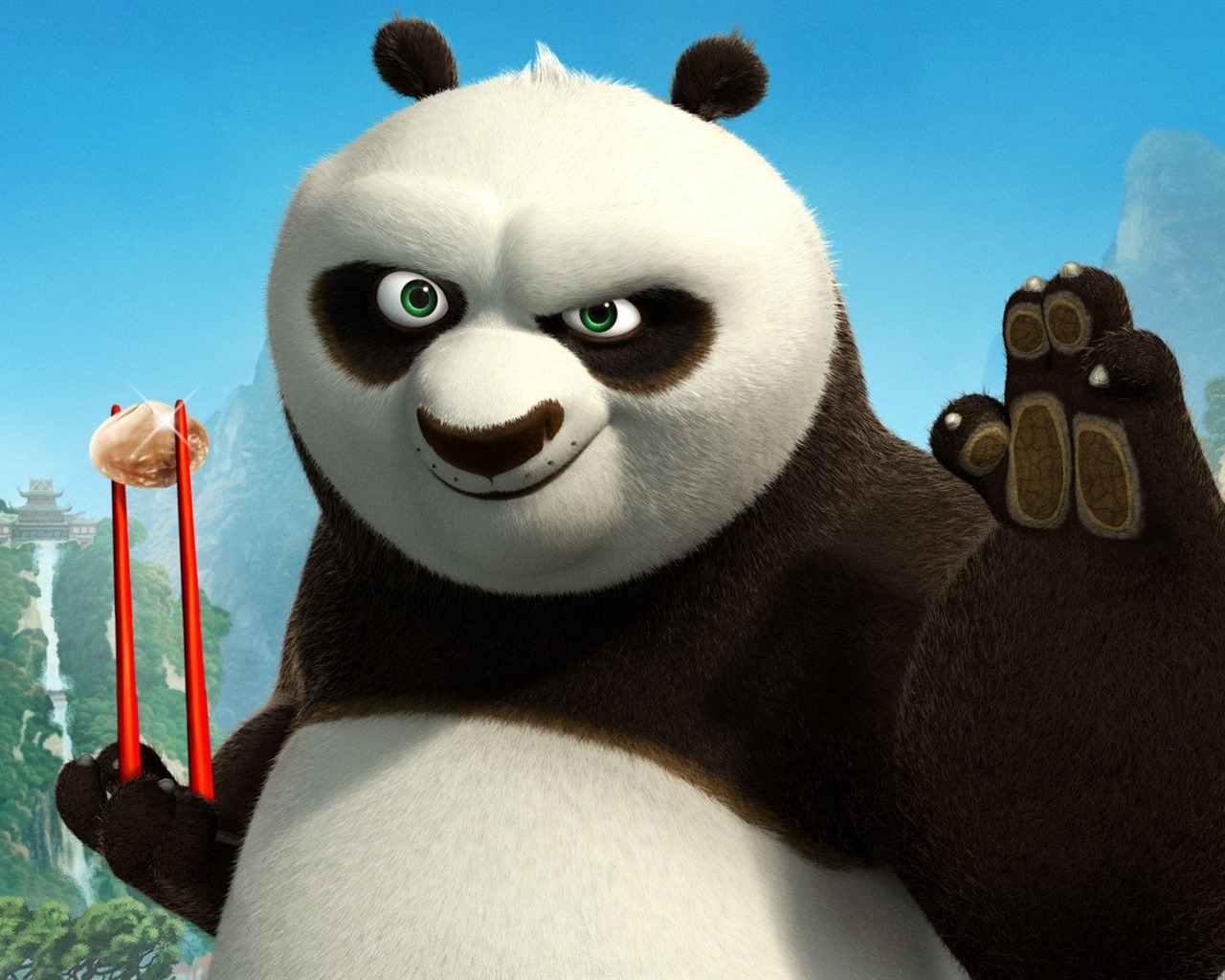 Kung Fu Panda 3, fondos de pantalla de alta definición de películas #3 - 1280x1024