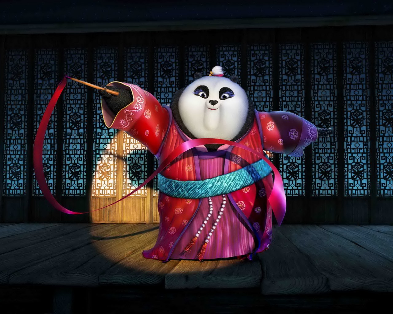 Kung Fu Panda 3, HD movie wallpapers #10 - 1280x1024