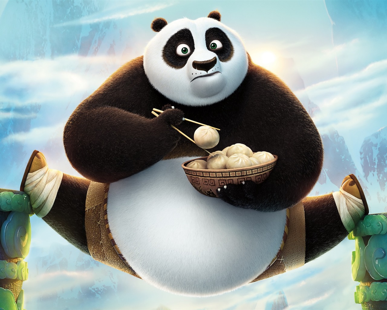Kung Fu Panda 3, HD movie wallpapers #12 - 1280x1024