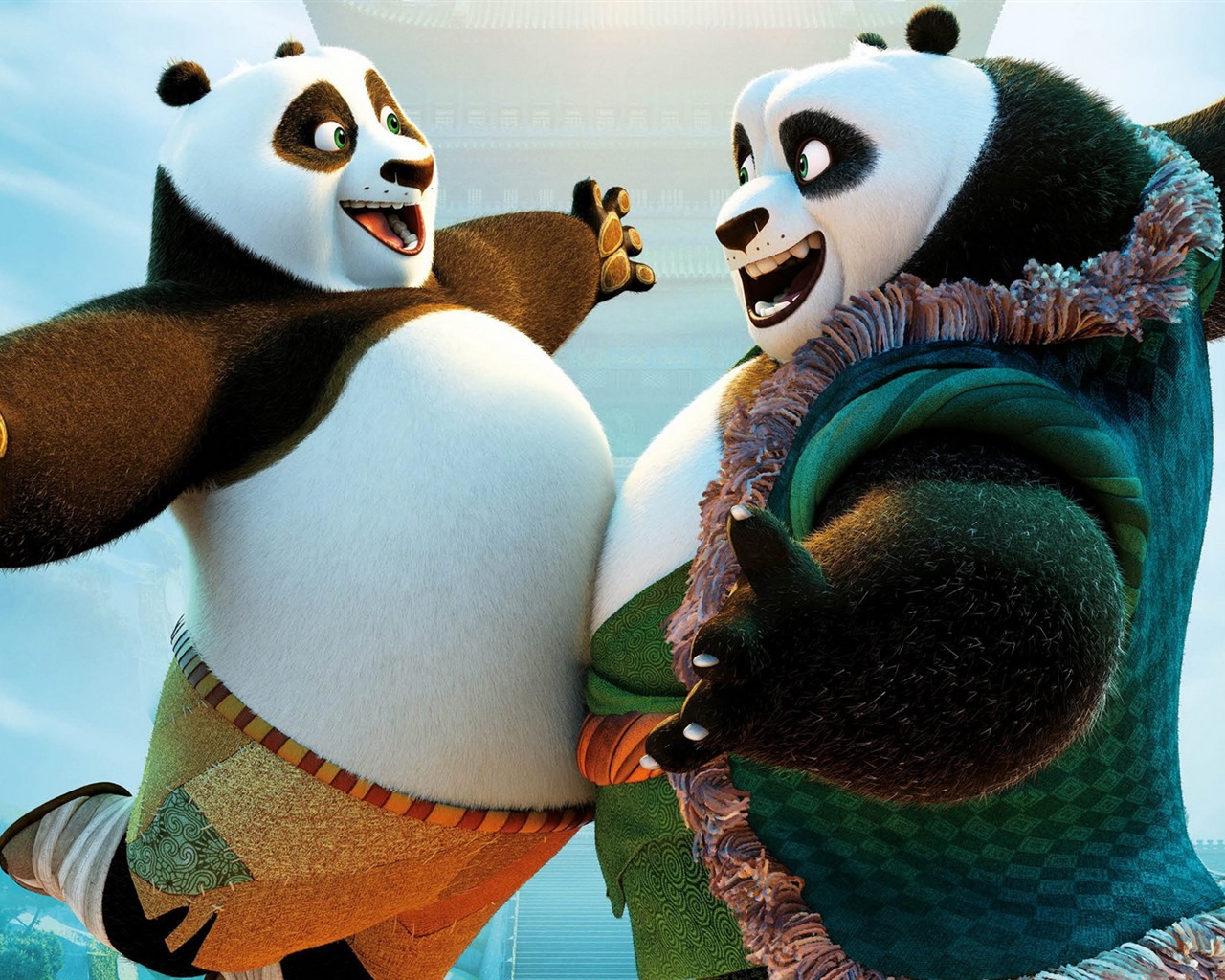 Kung Fu Panda 3, HD movie wallpapers #14 - 1280x1024
