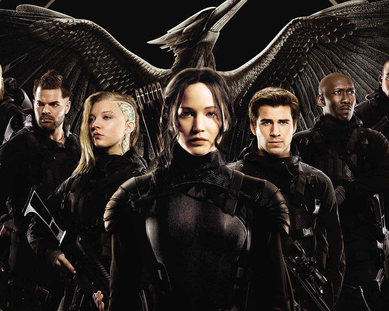 The Hunger Games: Fond d'écran HD Mockingjay #2 - 1280x1024