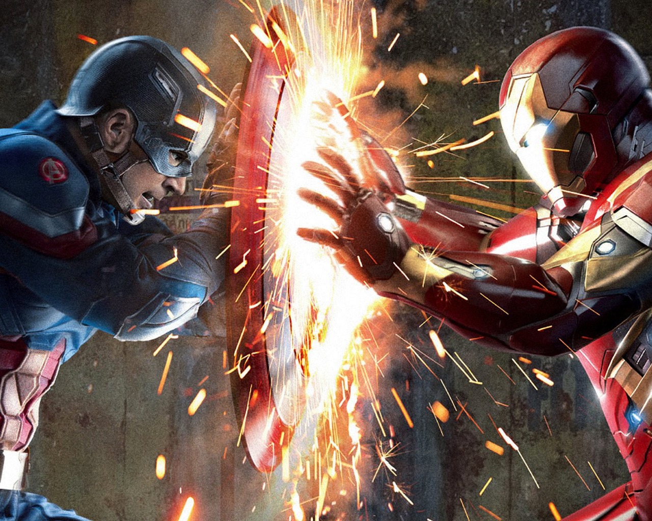 Captain America: Bürgerkrieg , HD-Film-Tapeten #13 - 1280x1024