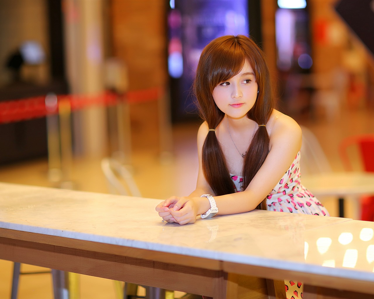 清純可愛年輕的亞洲女孩 高清壁紙合集(二) #38 - 1280x1024