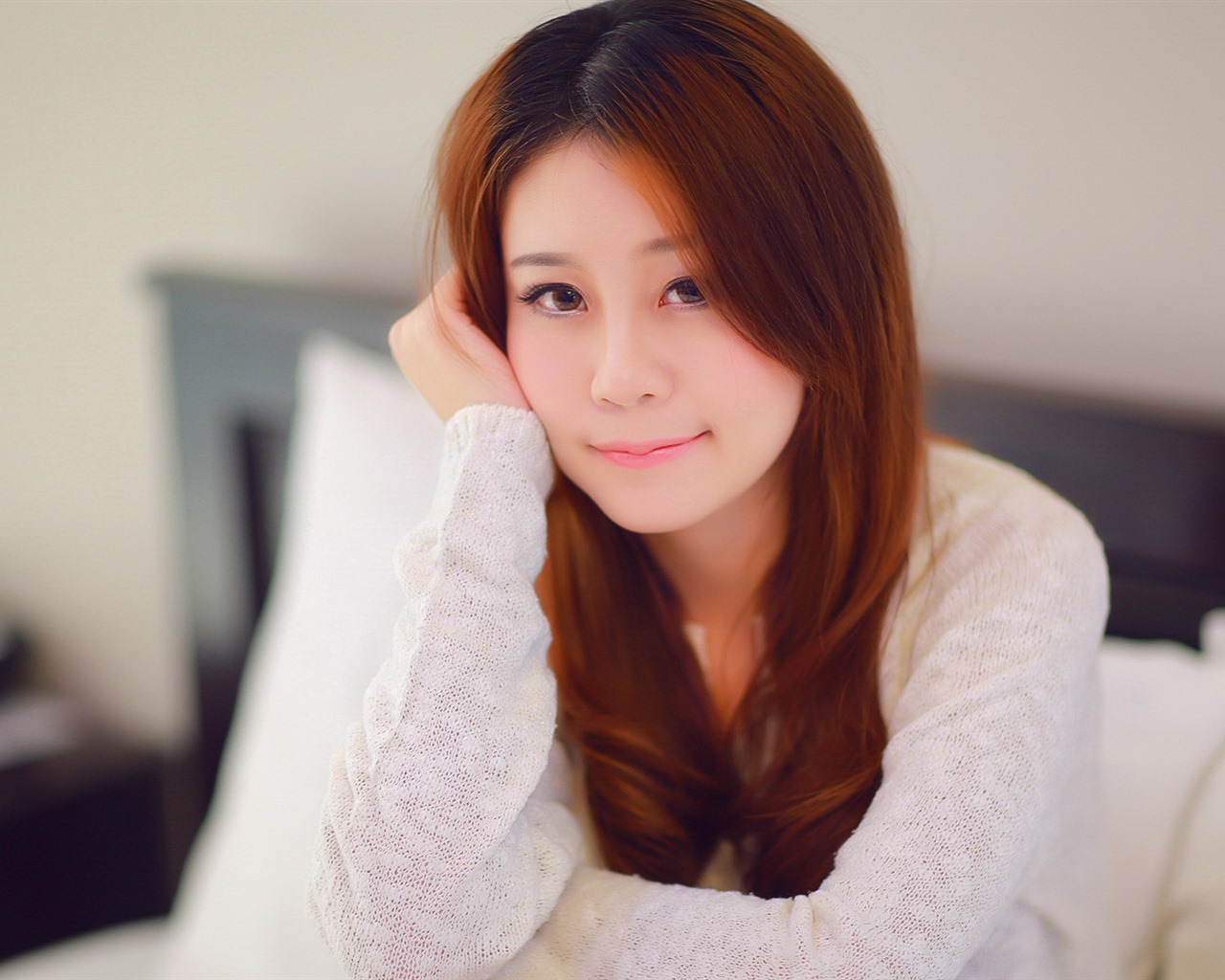 Reine und schöne junge asiatische Mädchen HD-Wallpaper  Kollektion (4) #13 - 1280x1024