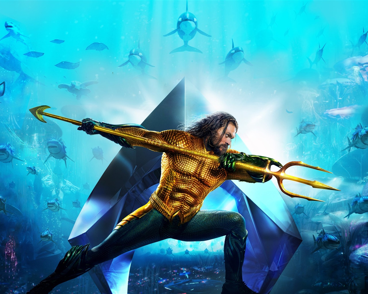 Aquaman 海王，漫威電影高清壁紙 #15 - 1280x1024