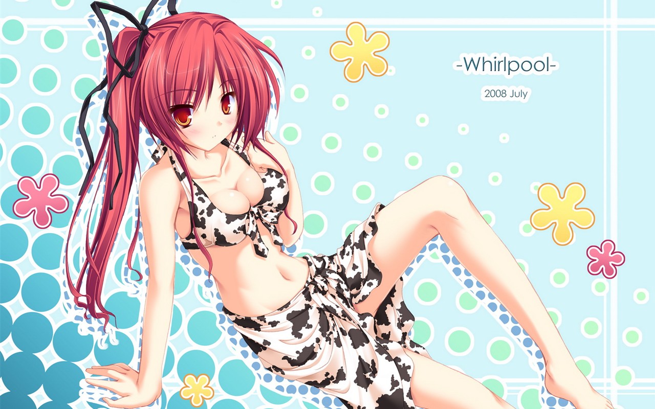 Fonds d'écran animés Whirlpool cute #13 - 1280x800