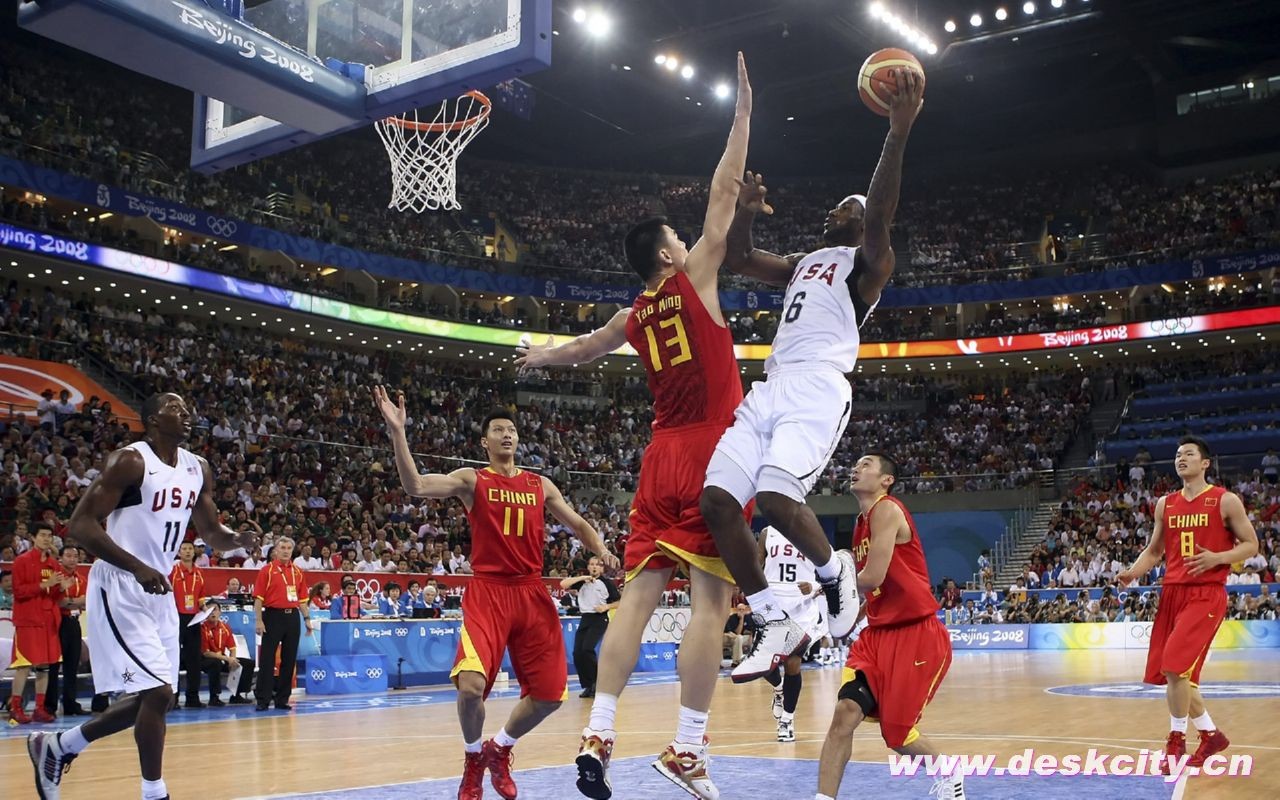 Fond d'écran Beijing olympique de basketball #1 - 1280x800