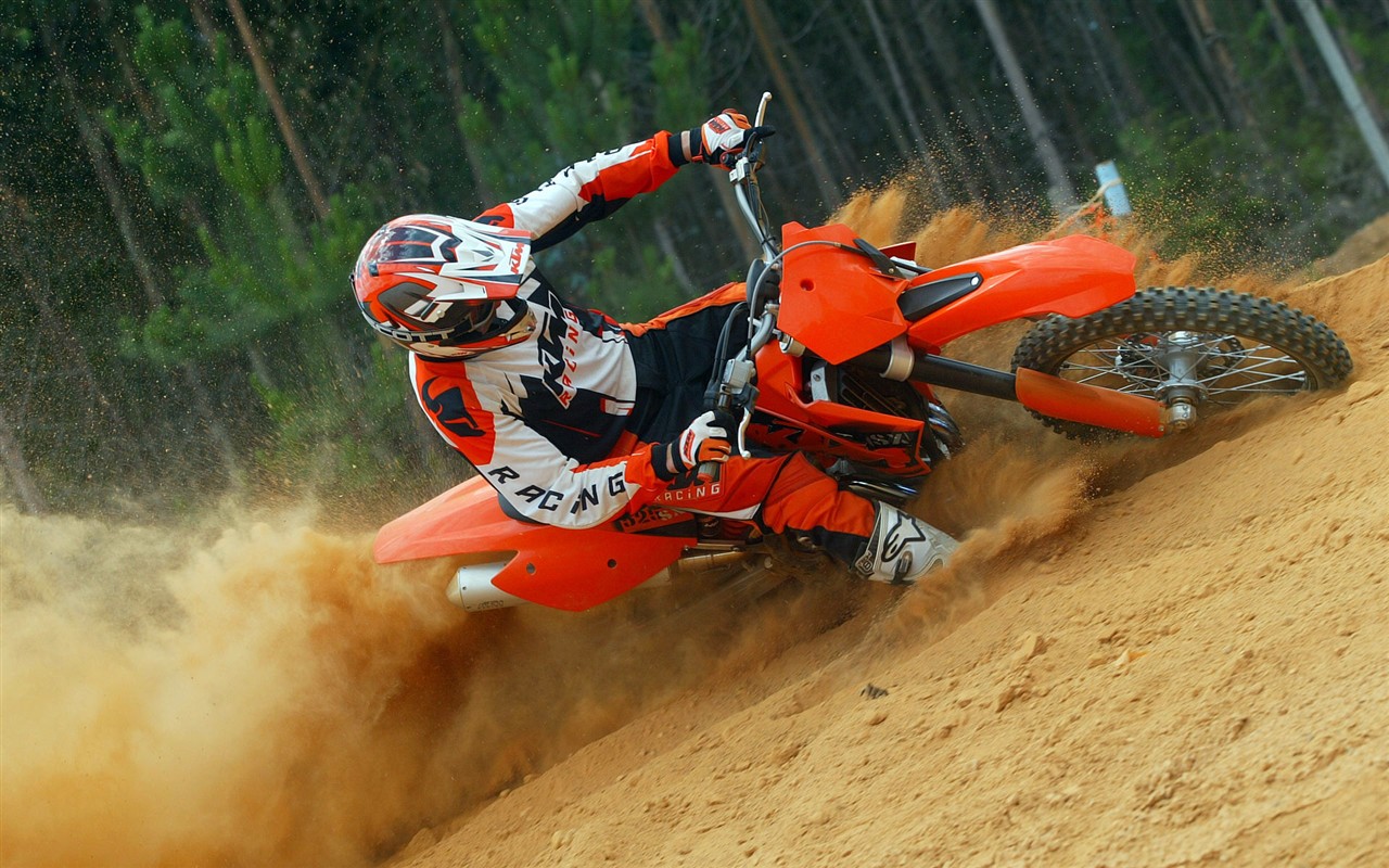 Off-road motocykly HD Wallpaper (1) #5 - 1280x800