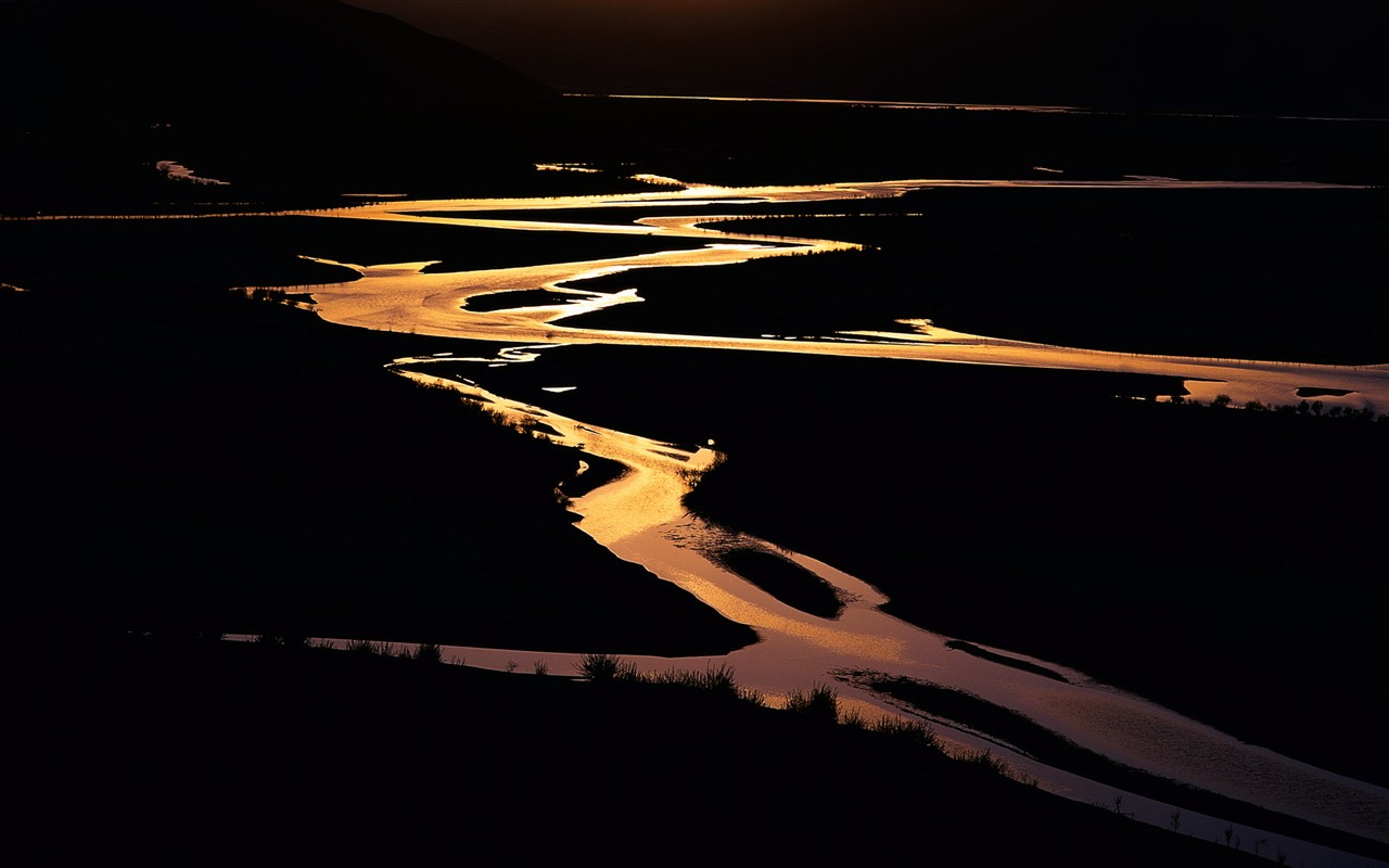 Fond d'écran paysage exquis chinois #12 - 1280x800