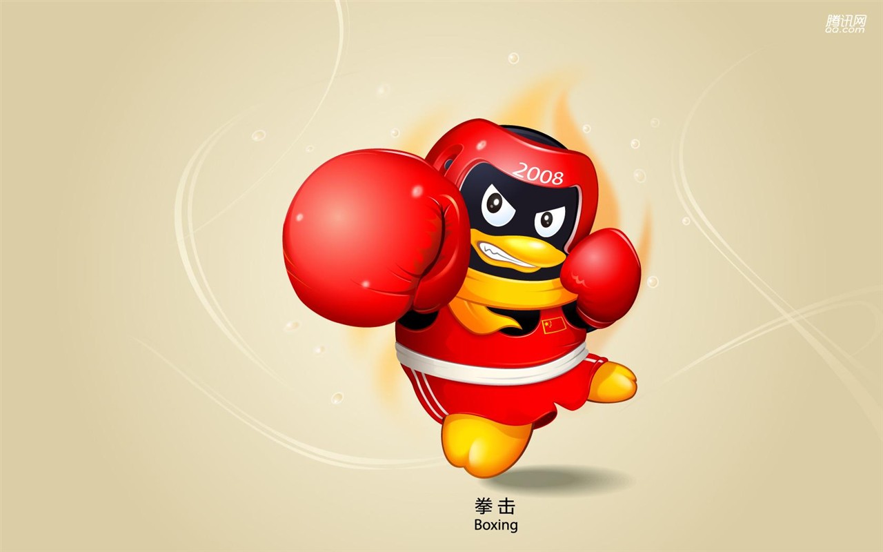 QQ Olympic sports theme wallpaper #14 - 1280x800