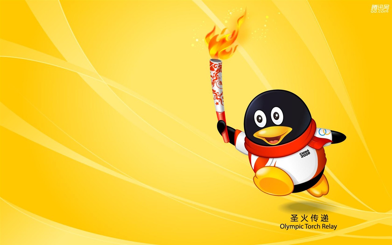 QQ Olympic sports theme wallpaper #22 - 1280x800