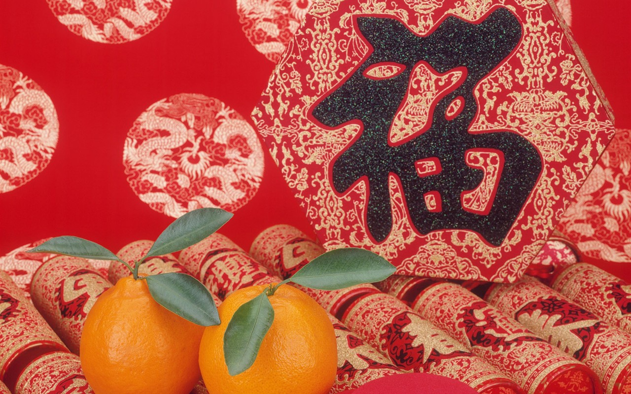中國風之紅色喜慶壁紙 #34 - 1280x800