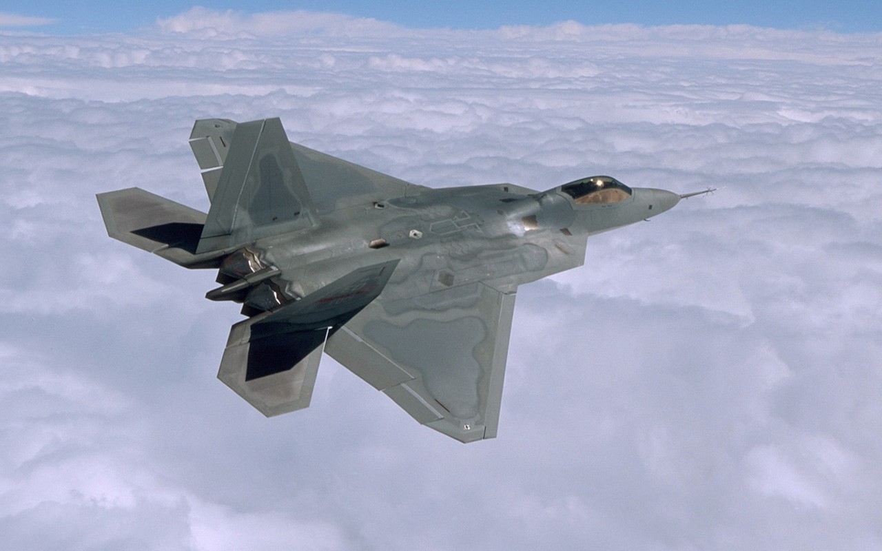 F-22 «Raptor» #25 - 1280x800
