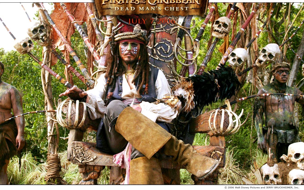 加勒比海盜2壁紙專輯 #16 - 1280x800