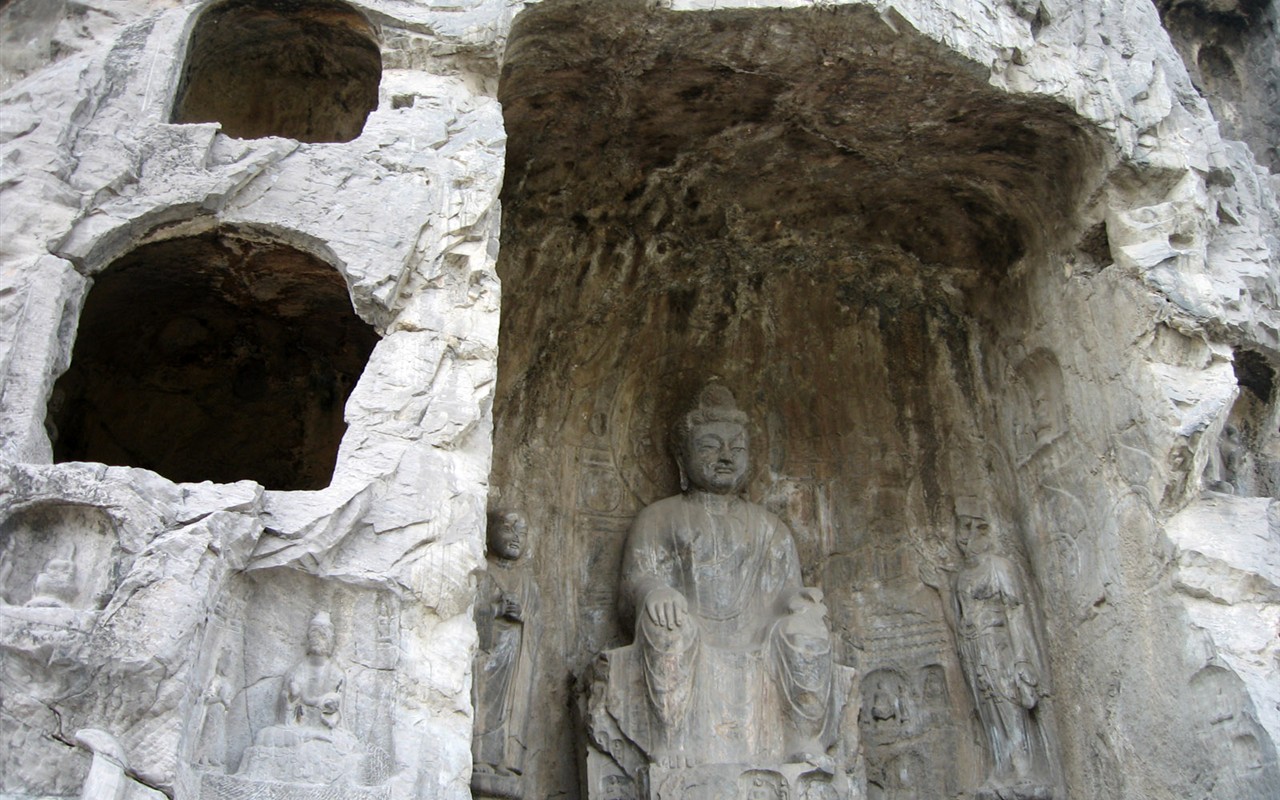 Luoyang, Longmen Grottoes Wallpaper #16 - 1280x800