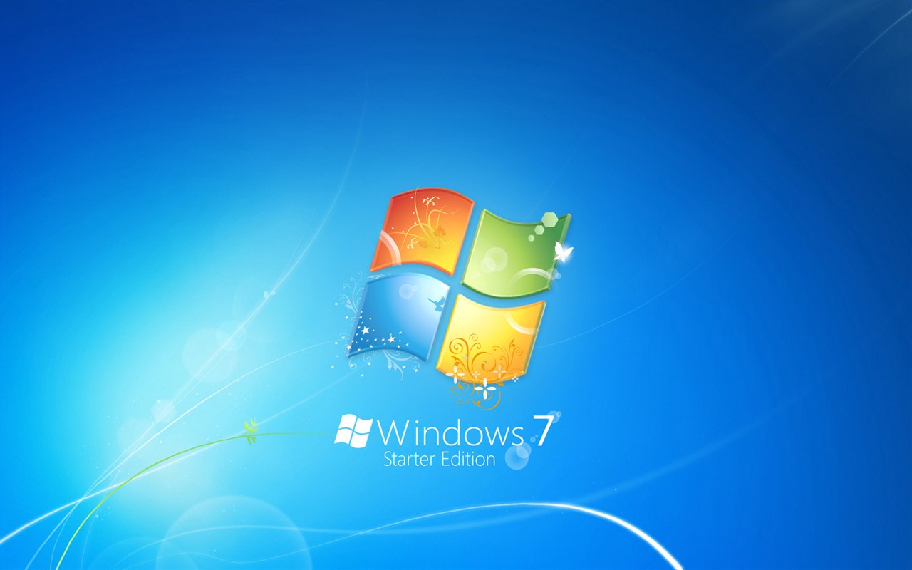 공식 버전 Windows7 벽지 #1 - 1280x800