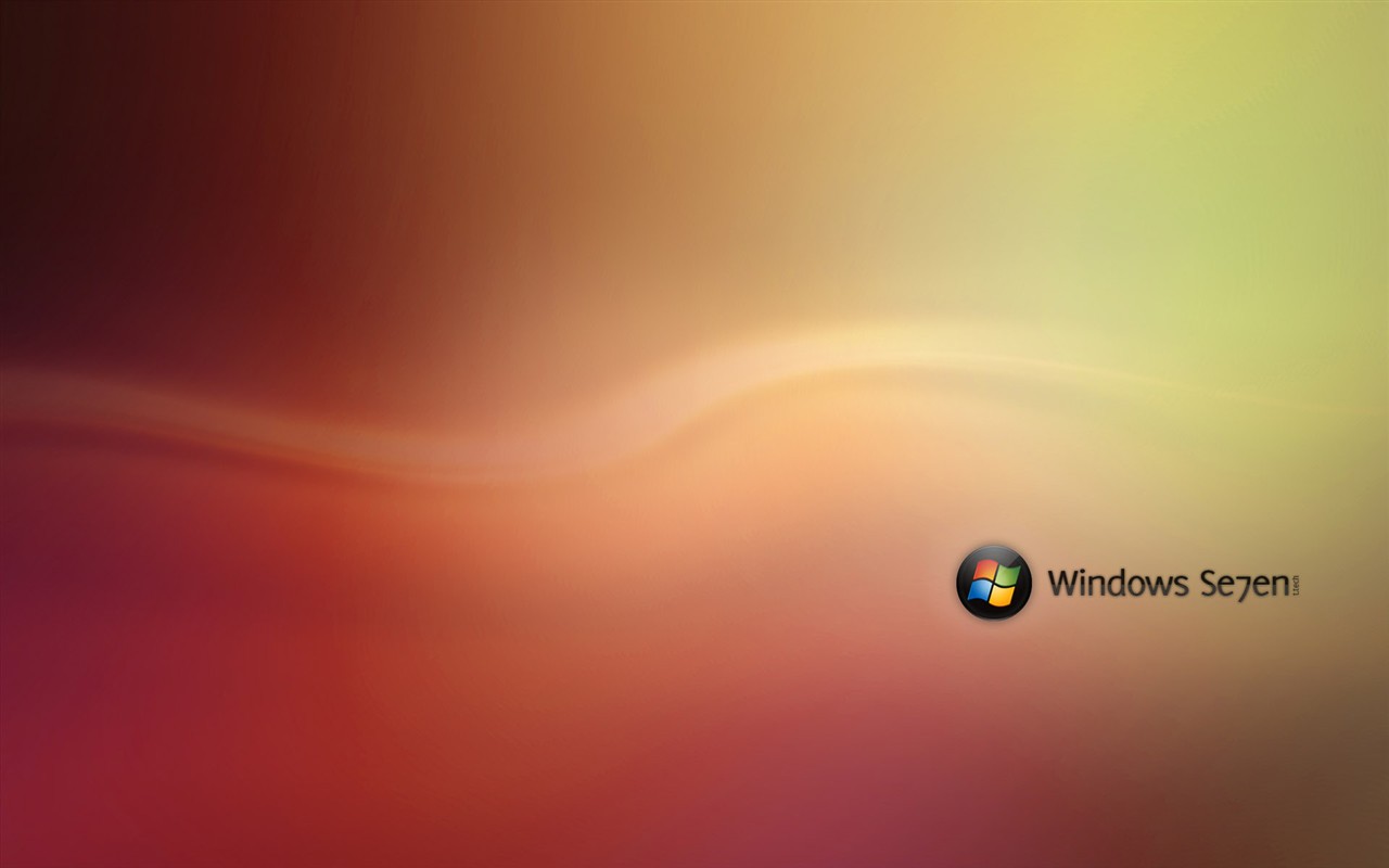 공식 버전 Windows7 벽지 #5 - 1280x800