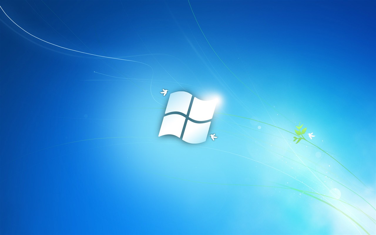 Offizielle Version Windows7 Tapete #16 - 1280x800