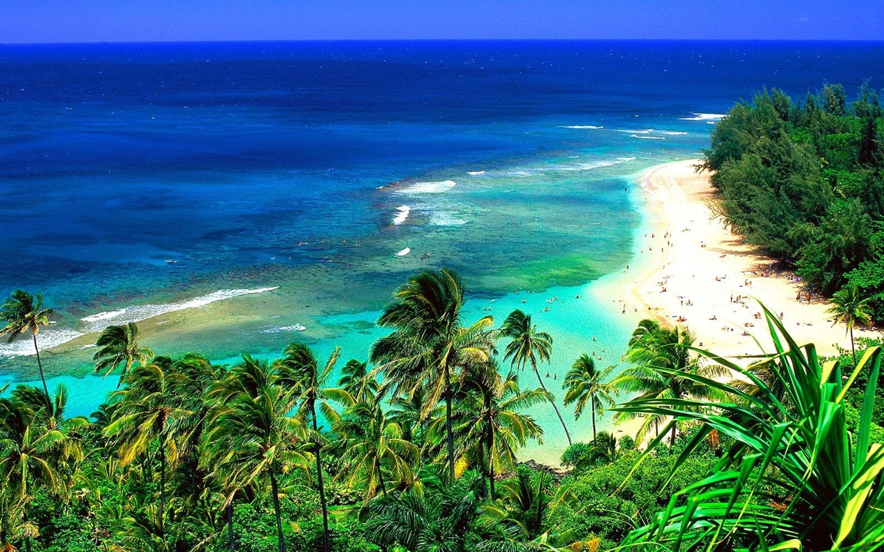 havajské pláži scenérie #16 - 1280x800