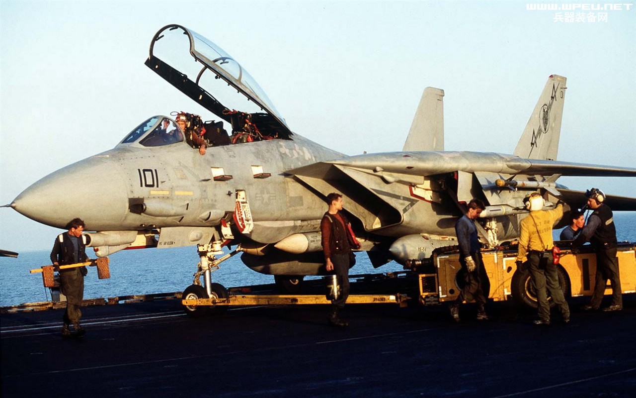 米海軍F14キーTomcatの戦闘機 #32 - 1280x800