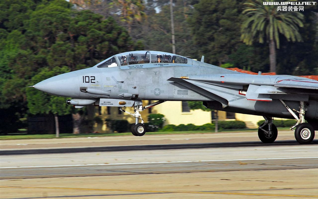 米海軍F14キーTomcatの戦闘機 #35 - 1280x800