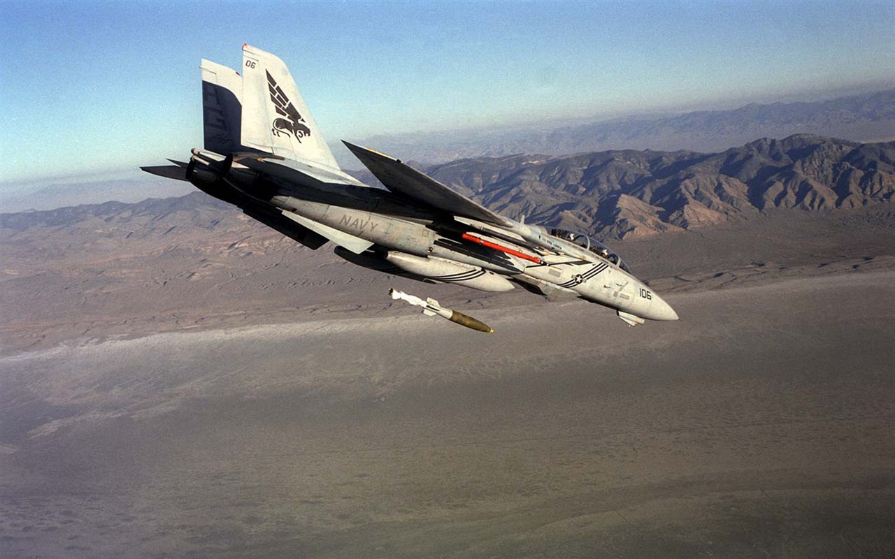 ВМС США истребителя F14 Tomcat #36 - 1280x800