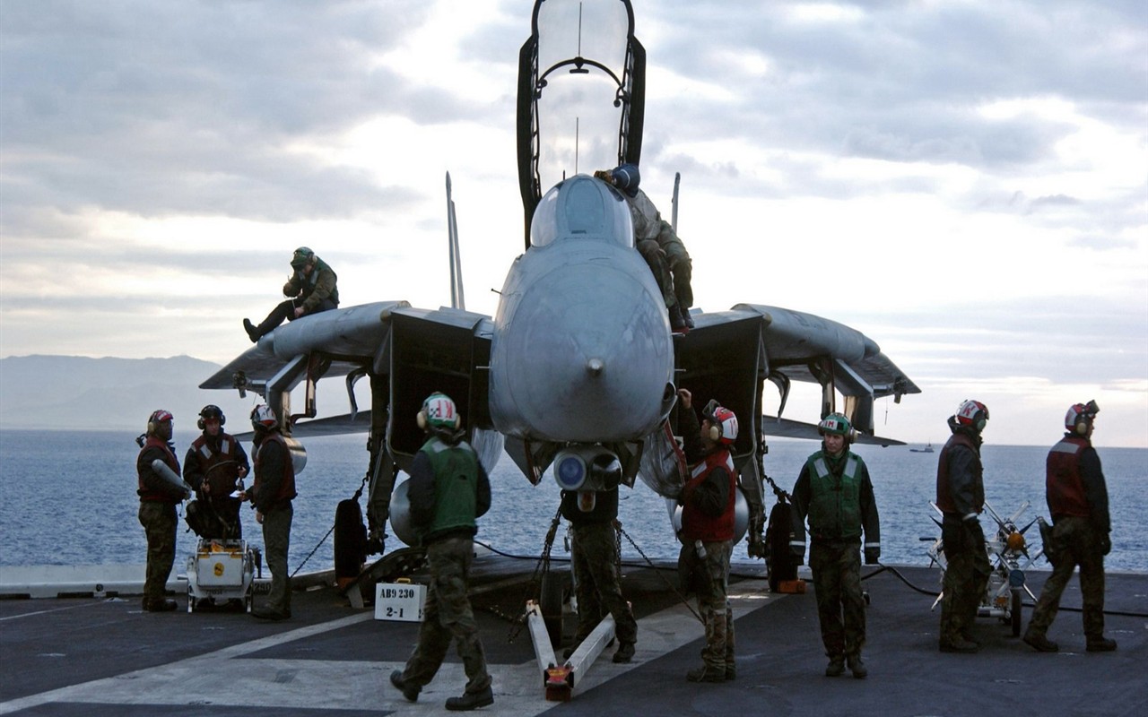 Estados Unidos Armada de combate F14 Tomcat #41 - 1280x800