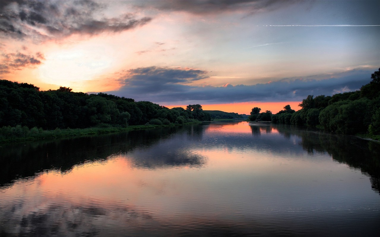 Representación de paisajes Fondos de pantalla HD #18 - 1280x800