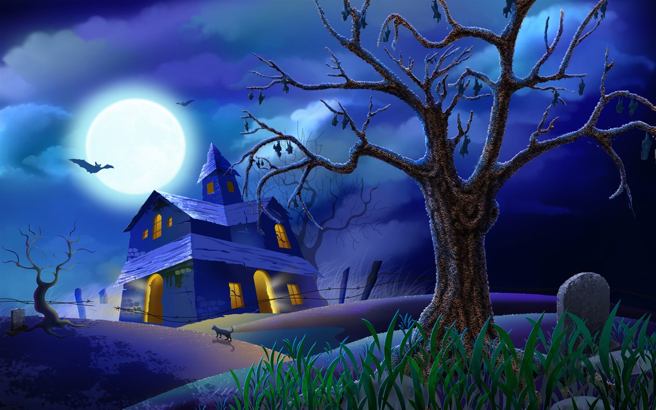 Halloween Wallpaper Album #16 - 1280x800