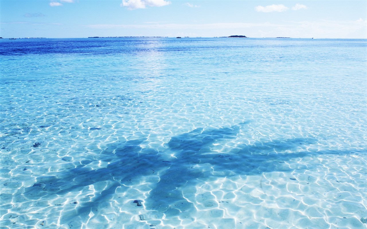 Maldivas agua y el cielo azul #19 - 1280x800