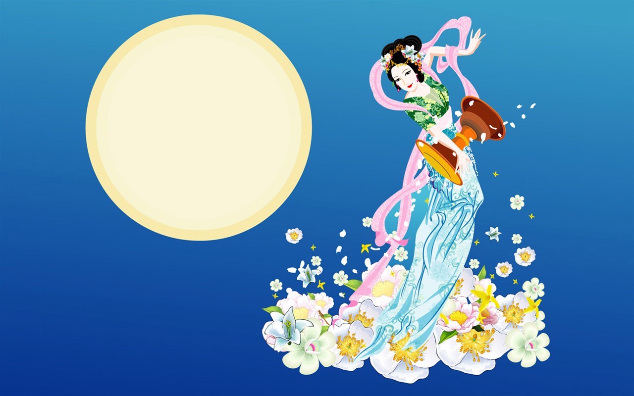 Mid-Autumn Festival Moon beautiful wallpaper #17 - 1280x800