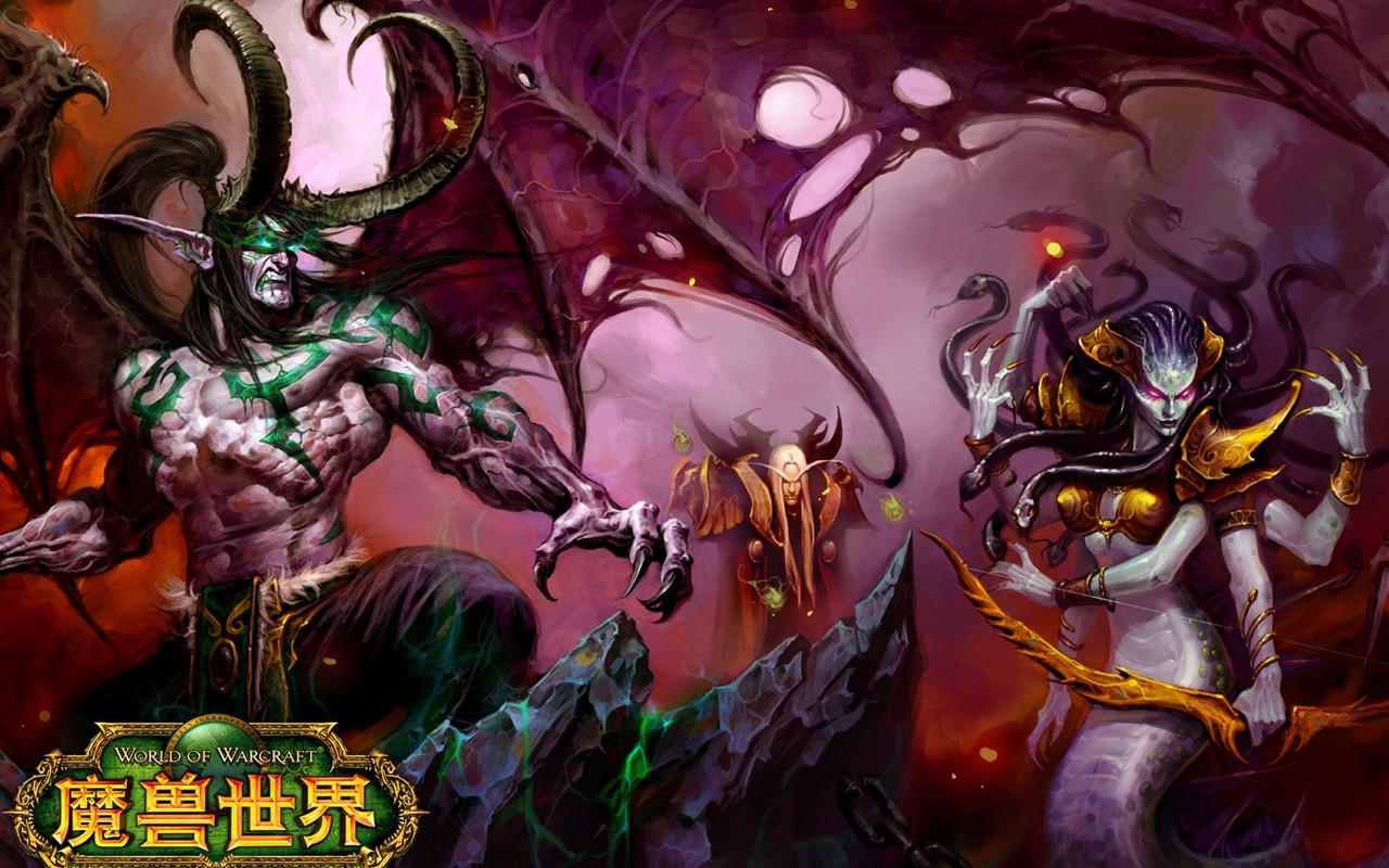World of Warcraft: Fond d'écran officiel de Burning Crusade (2) #28 - 1280x800
