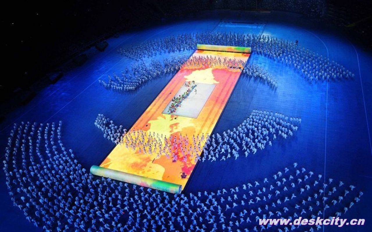 2008 Juegos Olímpicos de Beijing Ceremonia de Apertura de Escritorio #25 - 1280x800