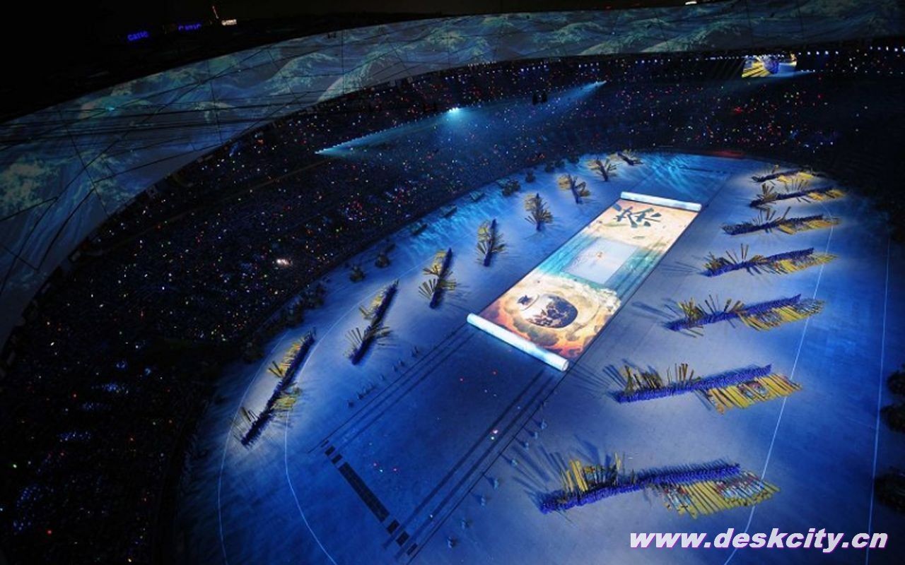  2008年の北京オリンピック式の壁紙を開く #27 - 1280x800