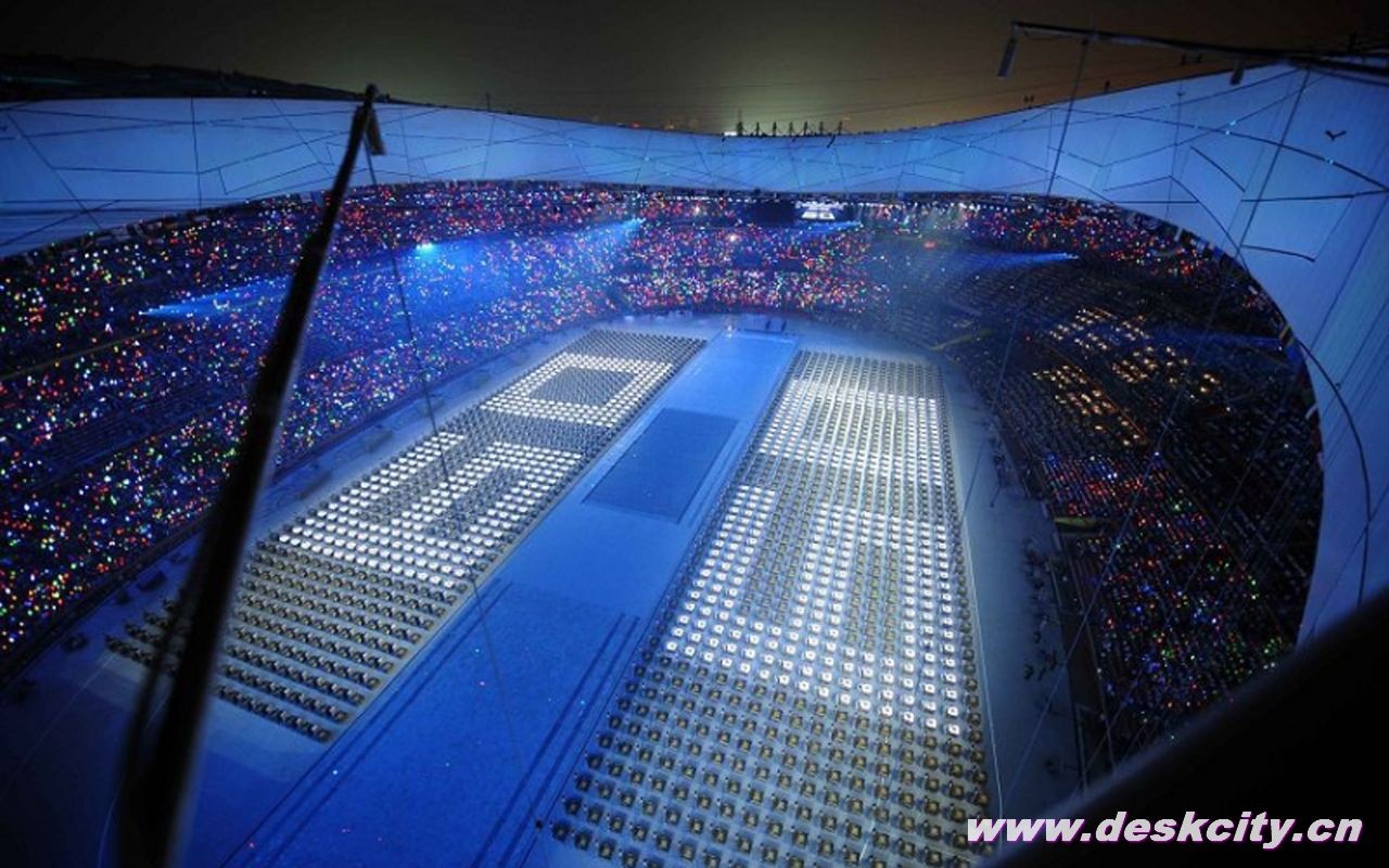  2008年の北京オリンピック式の壁紙を開く #28 - 1280x800