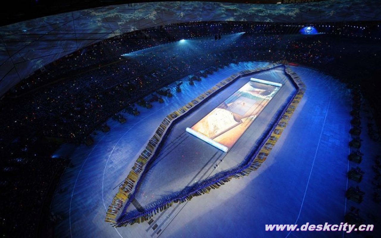 2008 olympijské hry v Pekingu slavnostní zahájení Tapety #30 - 1280x800