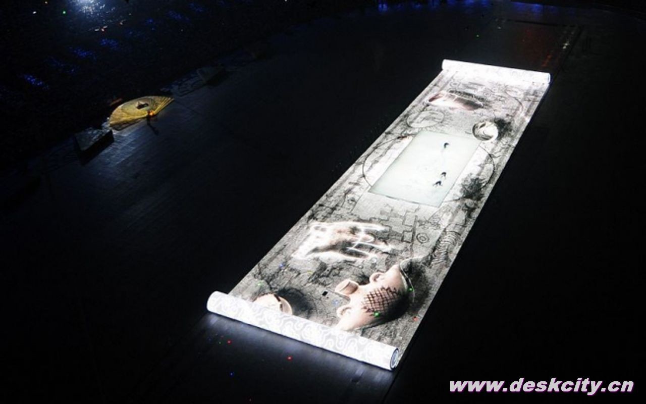 2008 Juegos Olímpicos de Beijing Ceremonia de Apertura de Escritorio #31 - 1280x800