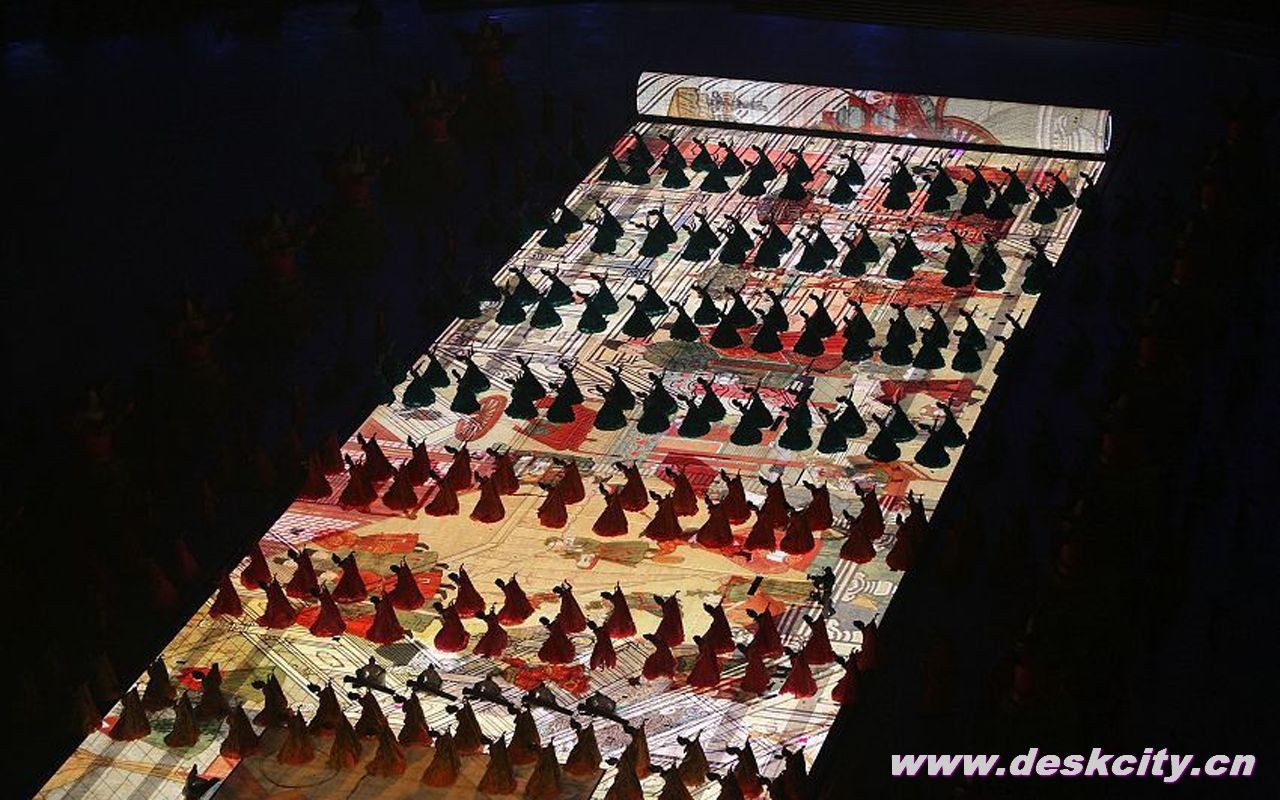 2008 olympijské hry v Pekingu slavnostní zahájení Tapety #43 - 1280x800