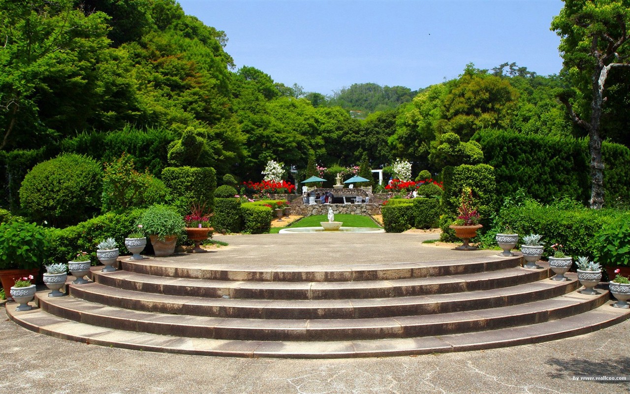 寧靜庭園 公園美景壁紙 #4 - 1280x800