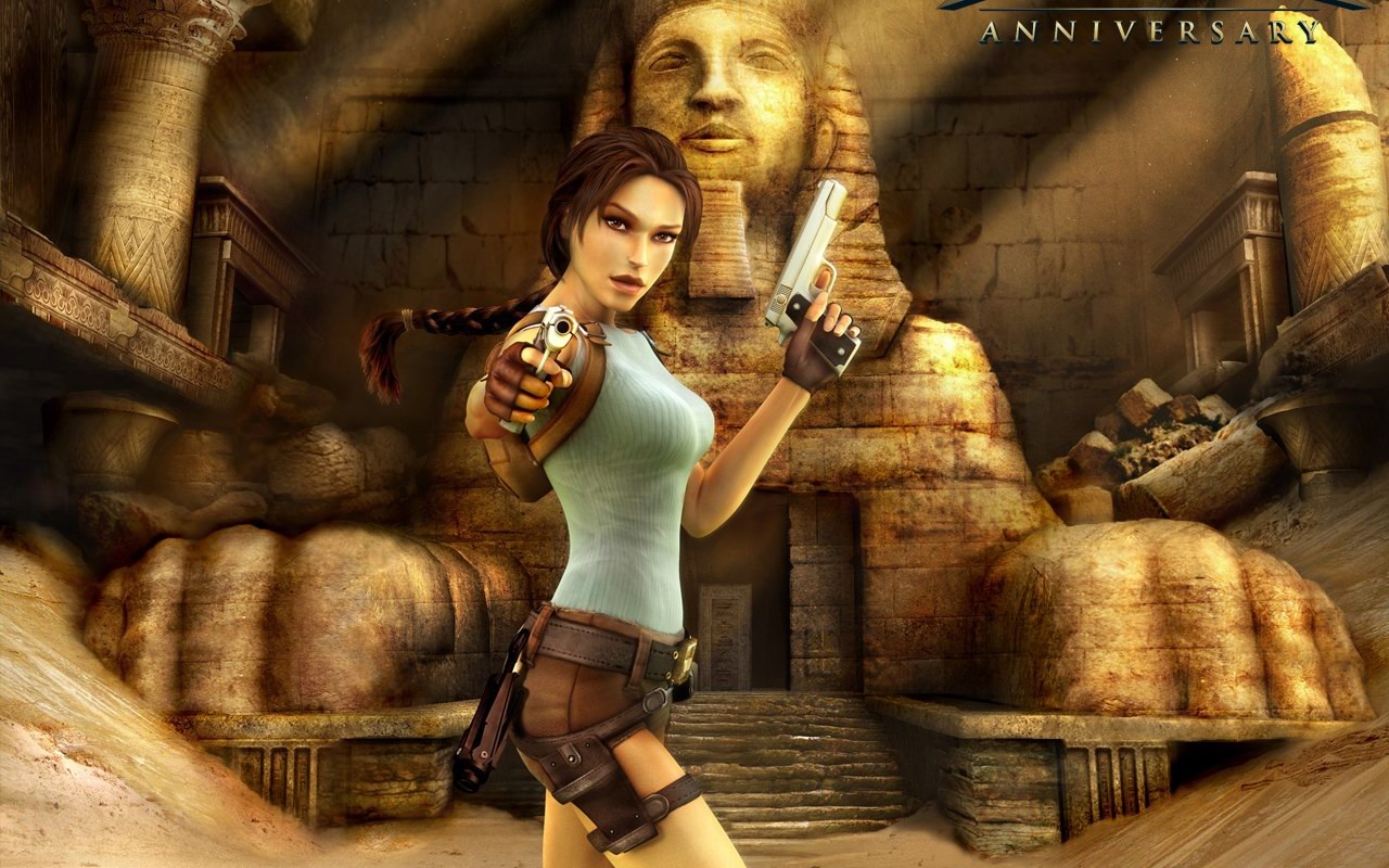 Lara Croft Tomb Raider 10th Anniversary Wallpaper #3 - 1280x800