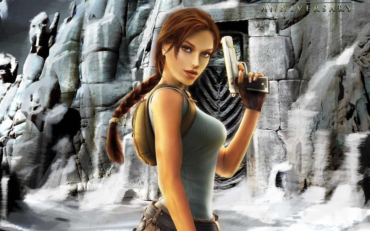 Lara Croft Tomb Raider Wallpaper 10 º Aniversario #4 - 1280x800