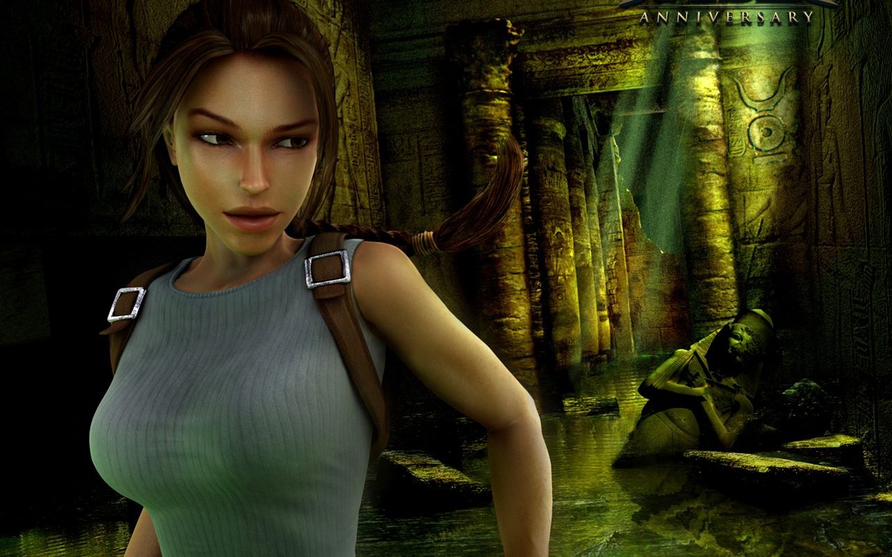 Lara Croft Tomb Raider Wallpaper 10 º Aniversario #7 - 1280x800