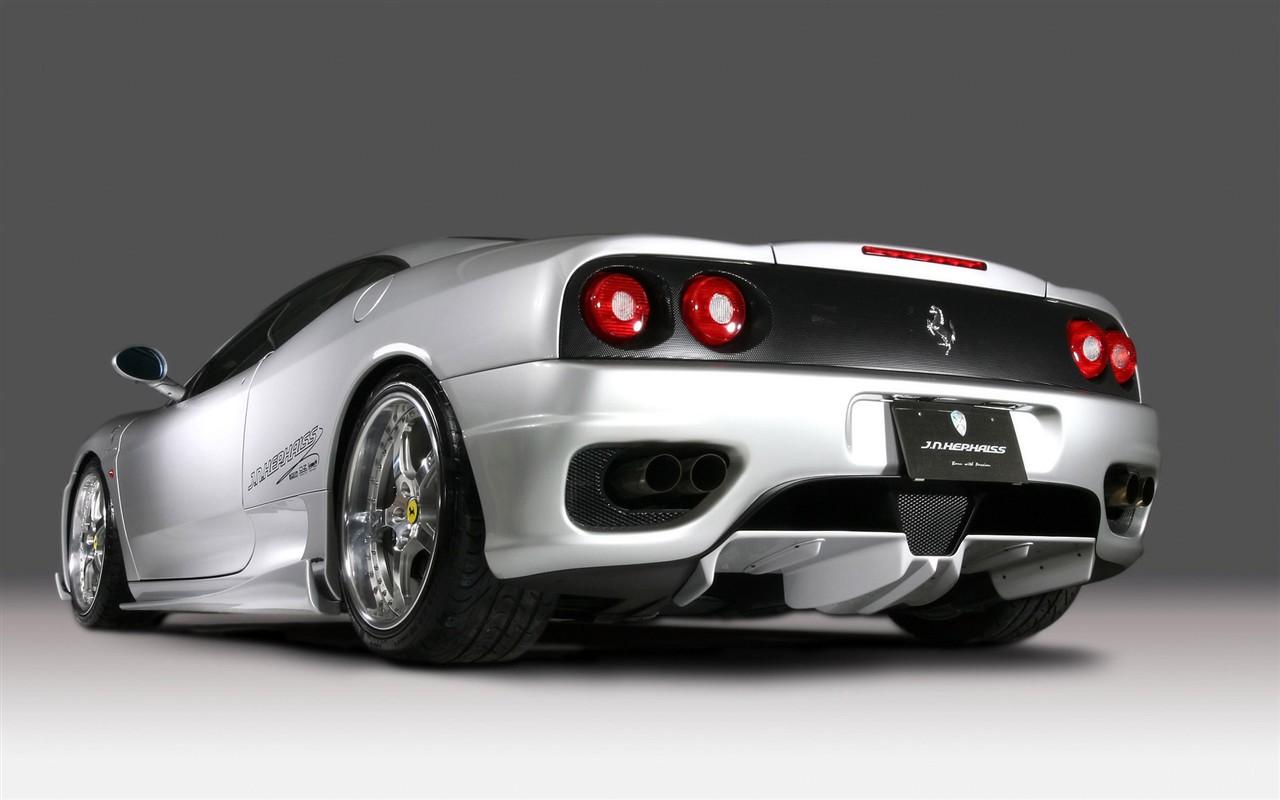 bílá lebka Ferrari F430 tapety #11 - 1280x800
