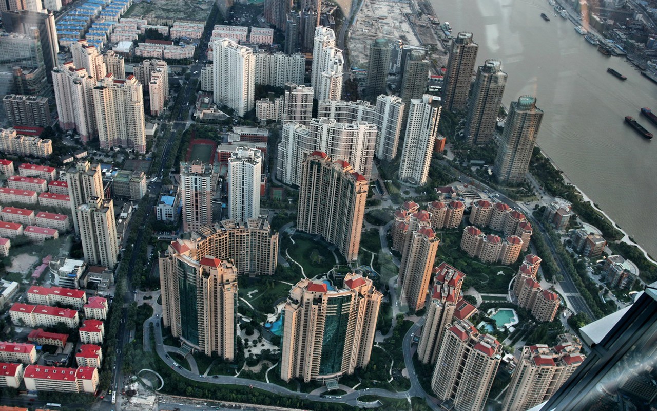 Metropolis - Impresión de Shanghai (Minghu obras Metasequoia) #13 - 1280x800
