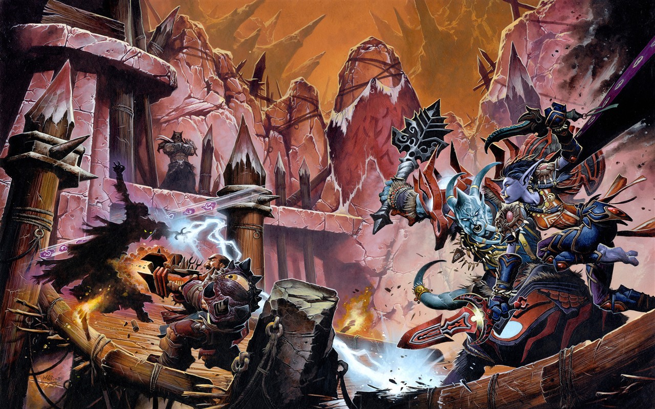 World of Warcraft Album Fond d'écran HD #15 - 1280x800