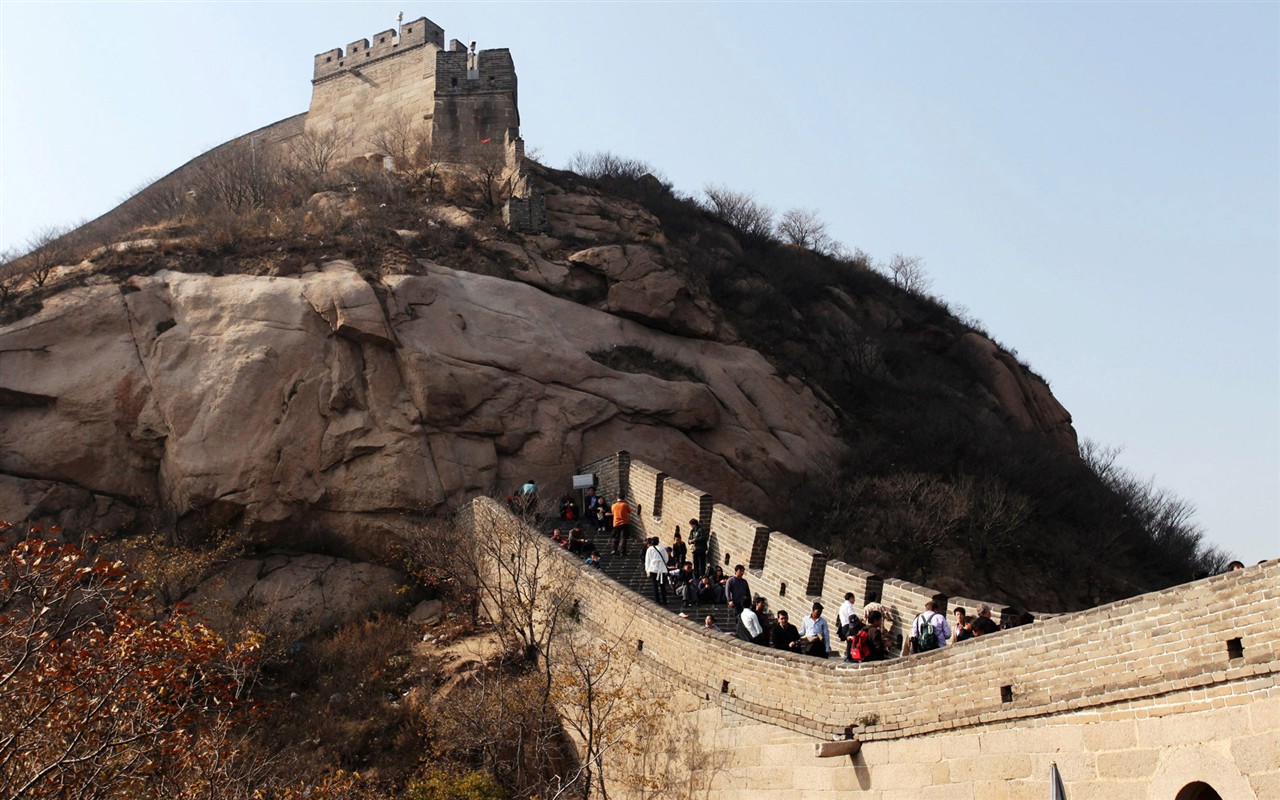 Peking Tour - Badaling Velká čínská zeď (GGC práce) #8 - 1280x800