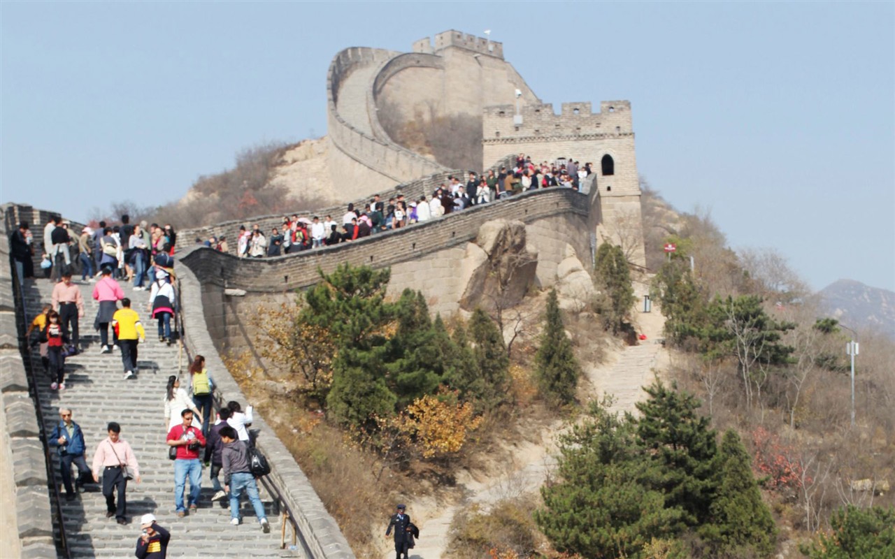 Beijing Tour - Grande Muraille de Badaling (œuvres GGC) #10 - 1280x800