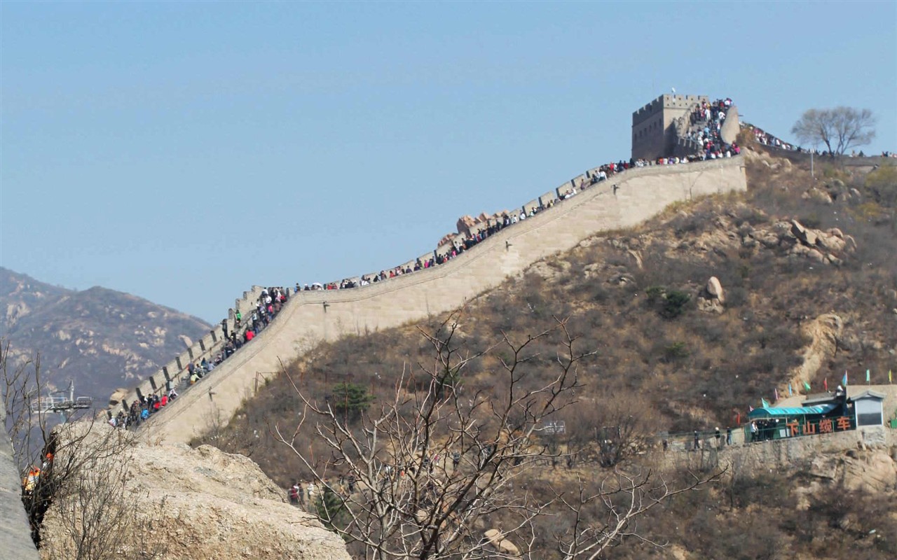 Beijing Tour - Grande Muraille de Badaling (œuvres GGC) #12 - 1280x800