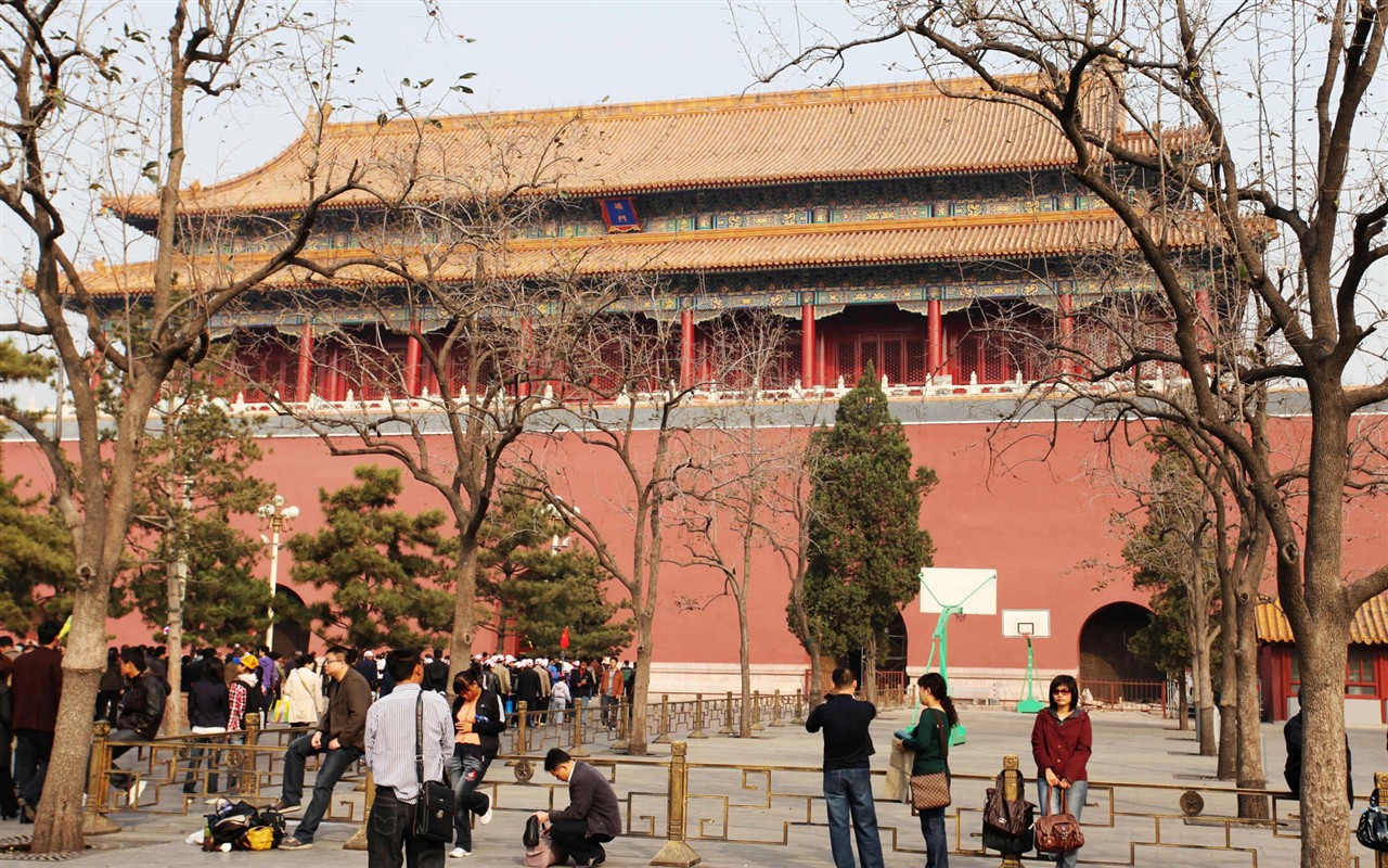 prohlídka Pekingu - na náměstí Nebeského klidu (GGC práce) #2 - 1280x800
